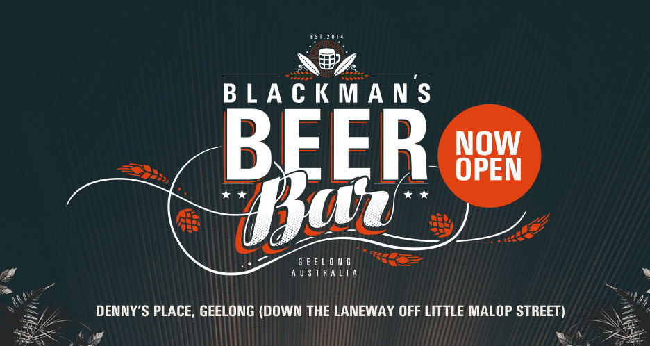 Blackman's Brewery Bar in Geelong