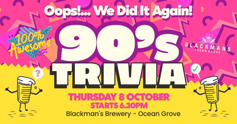 90's Trivia at Ocean Grove